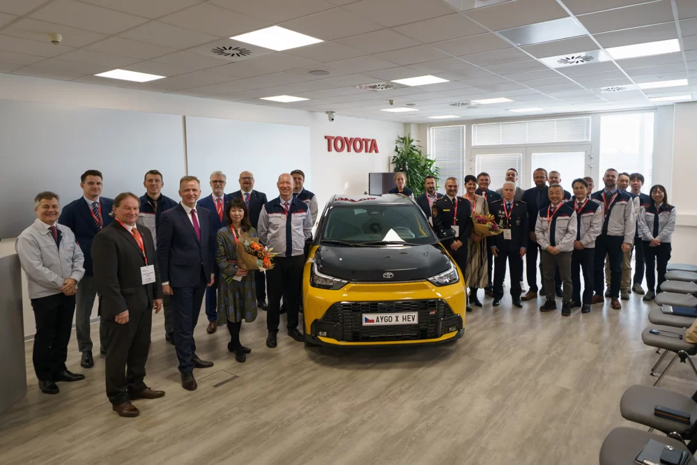 Toyota Launches Production of the New Toyota Aygo X Hybrid in Kolín